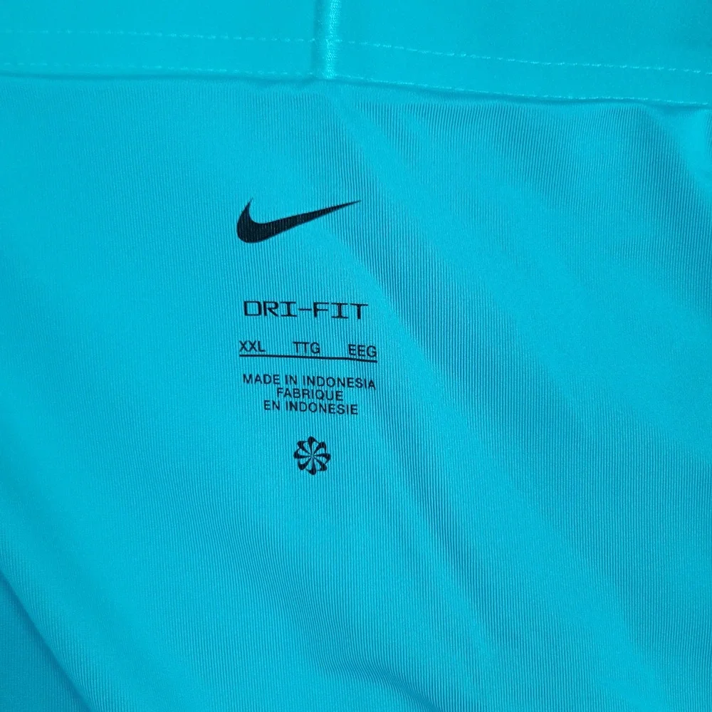 Nike Challenger DriFIT 5'' Brief Lined‎ Running Shorts Men's Size 2XL Aqua Blue
